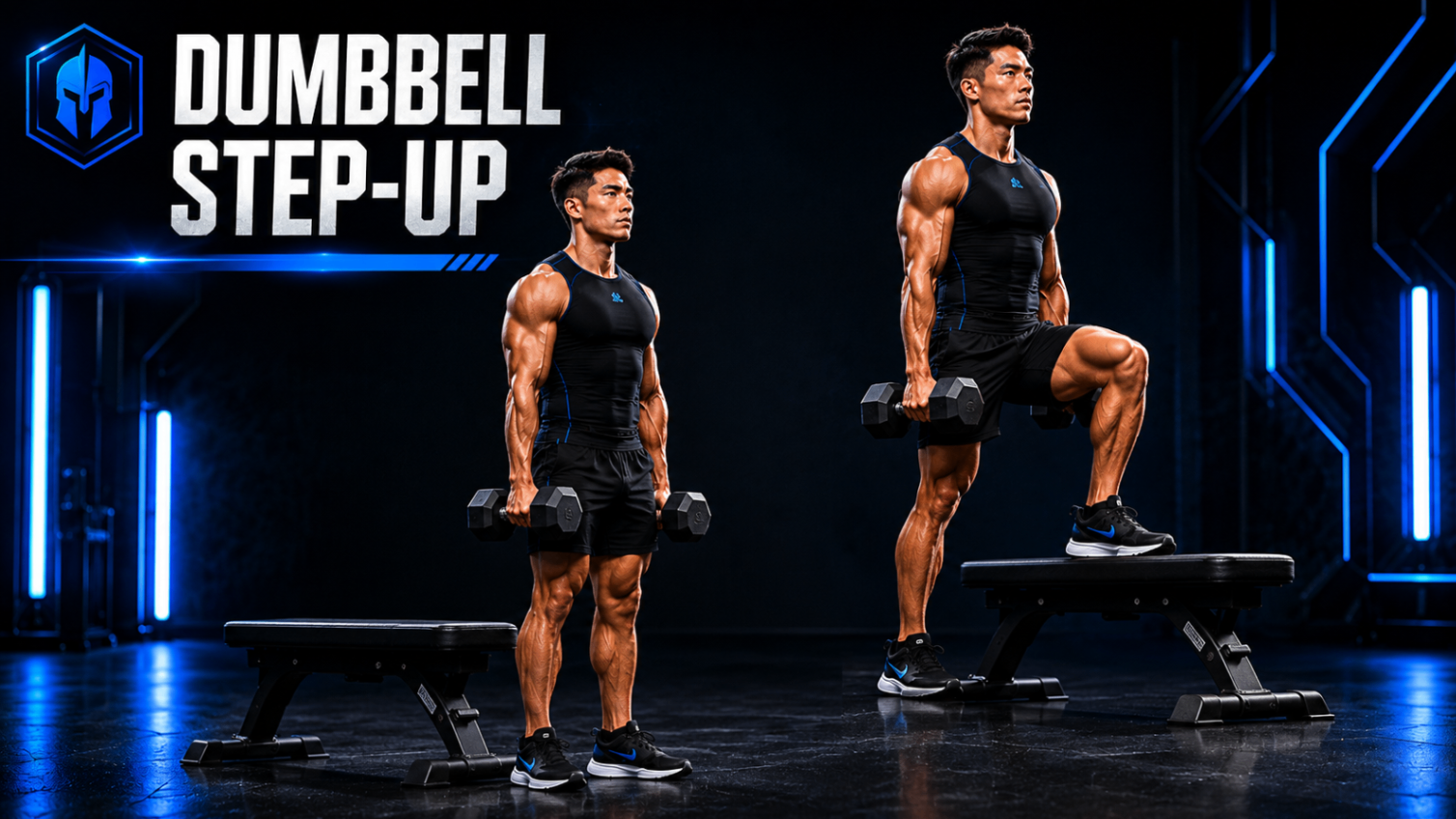 Dumbbell Step-Up