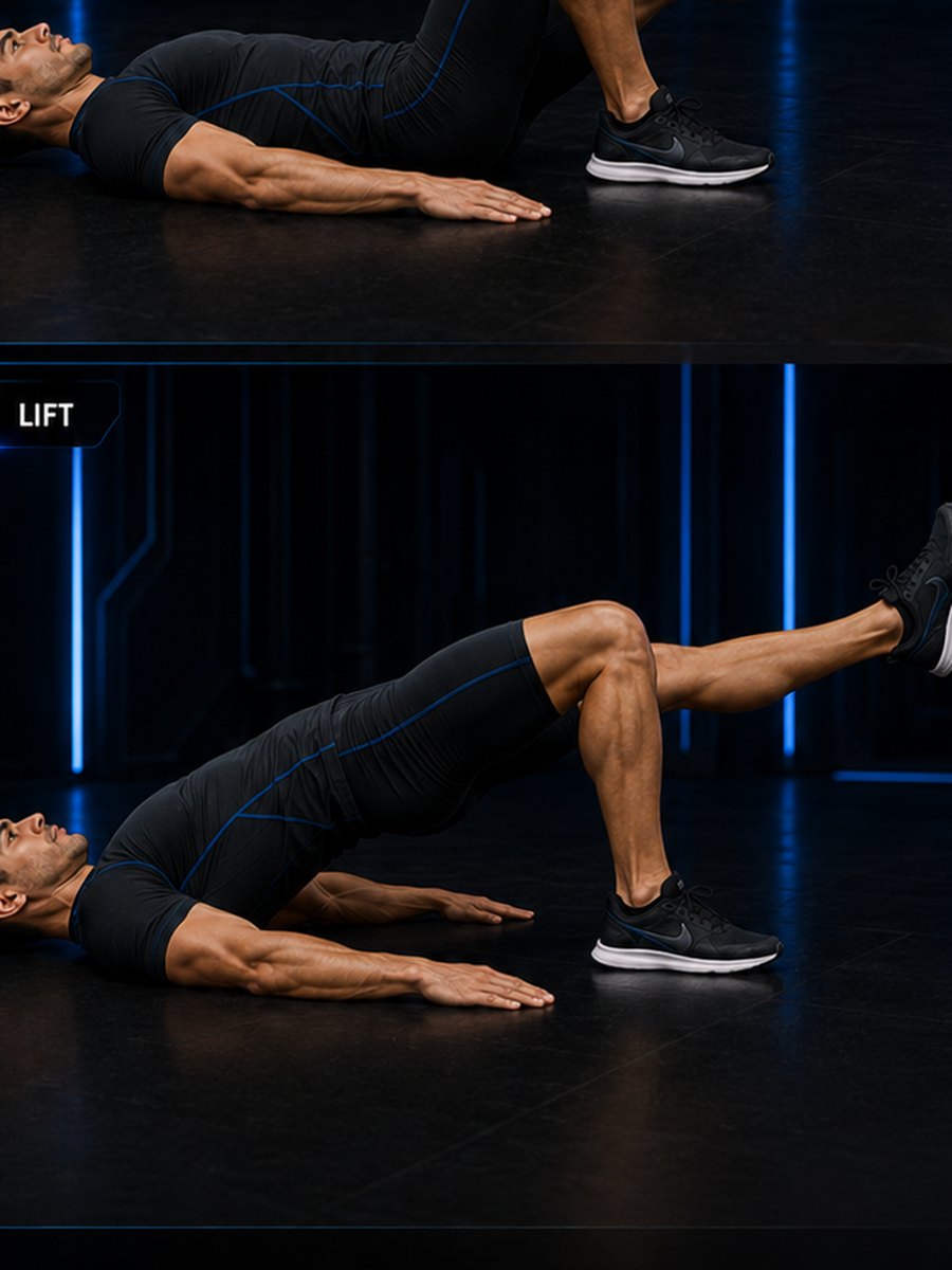 Single-Leg Glute Bridge